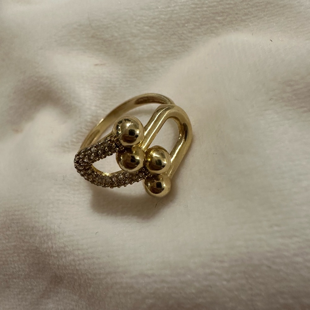 10k gold fashion ring
